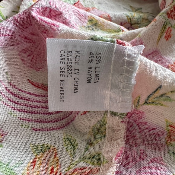 Floral Print Women's Top 🦜 🌺 - Picture 6 of 8